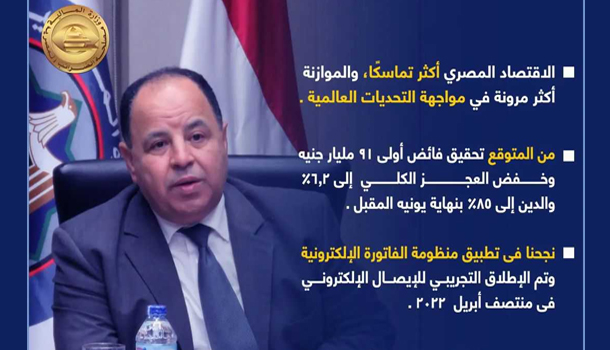 وزير المالية:  الاقتصاد المصرى أكثر تماسكًا